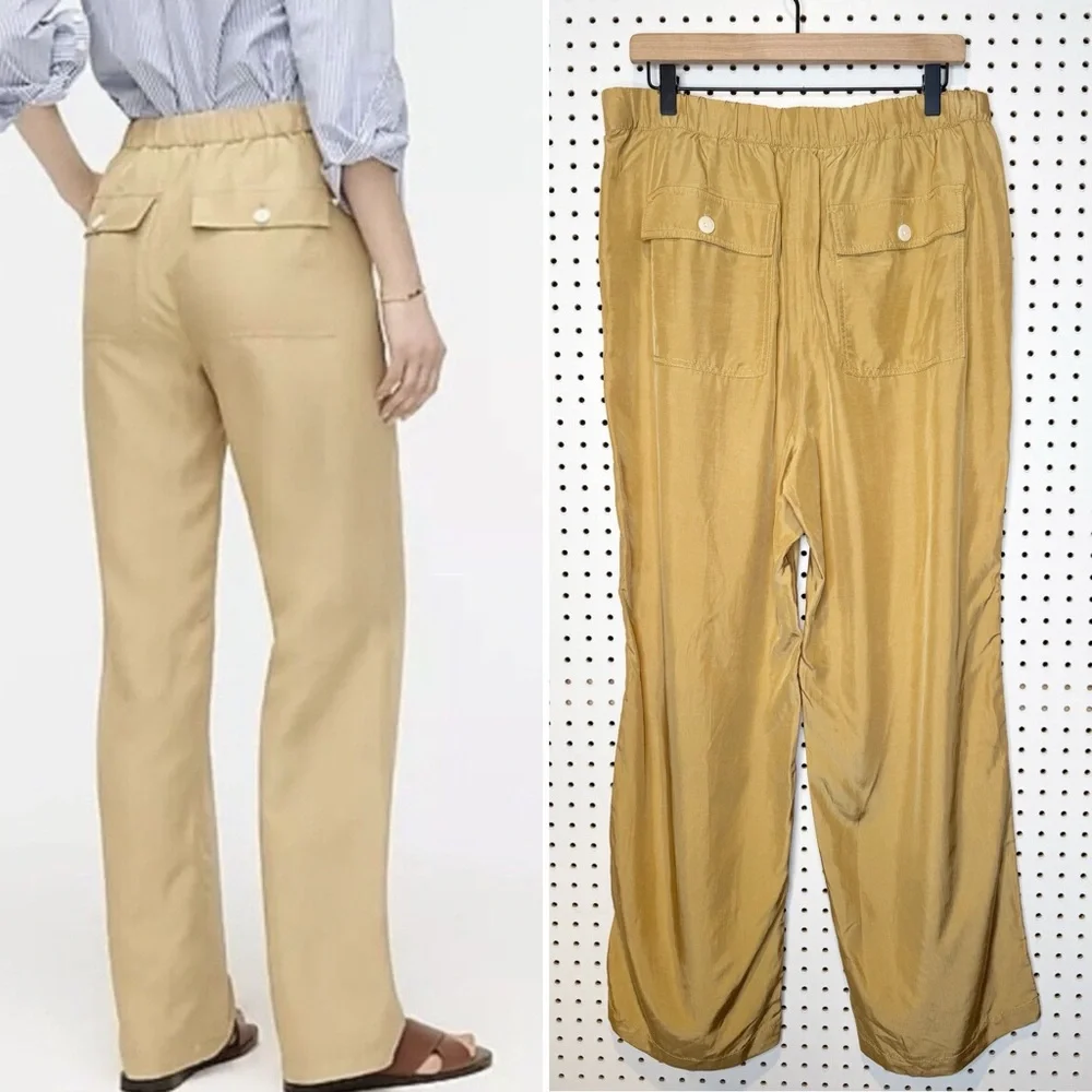 J. Crew | NWT Straight-leg Pant with Surplus Pockets Straight-Leg Pants Sz.‎ 14